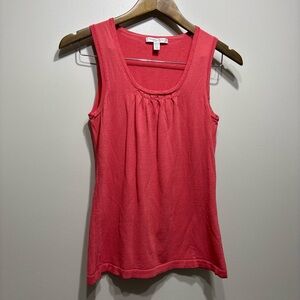 ✨$8 CLEAR-OUT✨ Conrad C Collection Proportion Petite Pleated Front Tank Top Pink